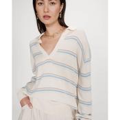 Vaporetto Stripe Knit Vanilla image