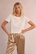 Ginnie Sparkle Tee White