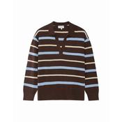 Vaporetto Stripe Knit Chocolate image