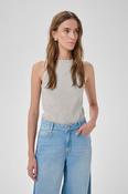 Mandy Ribbed Tank Grey