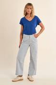 Pellier Stripe Jeans