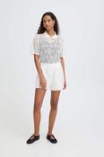 Naima Shorts White