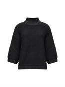 Rose Slouch Knit Black