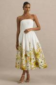 Ivory Bandeau Dress Sunflower image