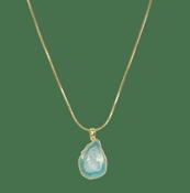 Gina Geode Necklace Green image