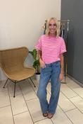 Jordan Pink Stripe Tee image
