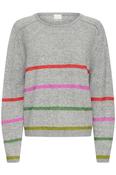 Dasila Knit Striped Grey