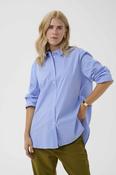Ebony Shirt Blue Stripe