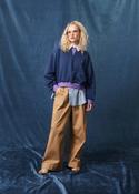 Match Stripe Sweater Blue/Green