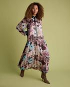 Anemone Floral Print Midi Dress image