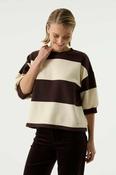 Fern Stripe Sweater Hazel image