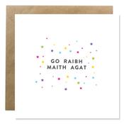 BB 'Go Raibh Maith Agat' Card