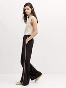 Vinnie Wide Leg Trouser Brown/Cream image