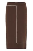 Ballia Knit Skirt Coffee image