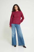 Karmara Stripe Knit Rhododendron image