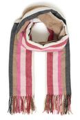 Malfrid Stripe Scarf Toasted Coconut image