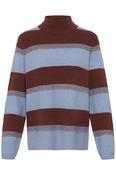Edeen Stripe Knit Brown/Blue image