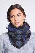 Gyle Scarf Charcoal/Blue image