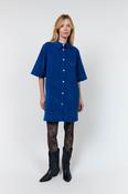 Mola Cord Dress Neon Blue image