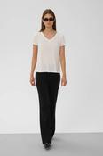 Columbine V Neck TShirt White image