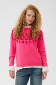 Katrina Jumper Pink Melange