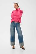 Katrina Turtleneck Pink Melange image