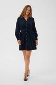 Klay Cord Dress Navy image