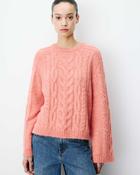 Arcelin Cable Knit Peach image