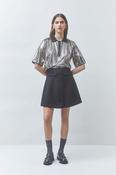 Fox Sequin Top Silver/Gold image