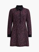 Audrey Miles Mini Dress Burgundy image