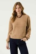 Zora Boatneck Knit Taupe image