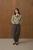 Gilan Pullover Grey/Yellow image