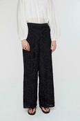 Estefi Black Lace Trouser image