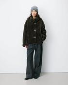 Amelio Faux Fur Jacket Kaki image