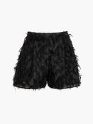 Raffy Textured Short Black image