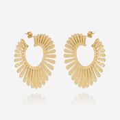 Amy Hoop Earring Gold image