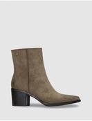 Cindy Suede Ankle Boot Taupe image
