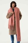 Tassle Scarf Coral Dust image