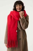 Tassle Scarf Red Petal image