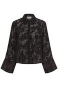 Enya Boxy Shirt Chocolate Plum image