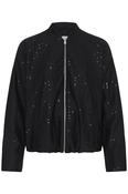 Kate Sequin Bomber Black