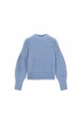 Keyla Blue Fluffy Sweater