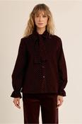 Wendy Woven Shirt Dark Red image