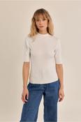 Karina Turtleneck Knit Off White image