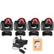 BeamZ Panther 85 LED Moving Head &amp; Rage 600 Smoke Machine Bundle image