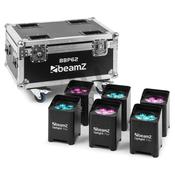 Beamz BBP62 Battery Uplighter Set