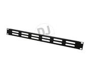 Front Panel Z-19 Ventilated 1U – Black