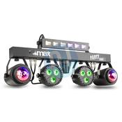 Max PartyBar10 Set 2x Jelly Moon, 2xPAR and UV/Strobe