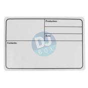 Showgear Flightcase labels