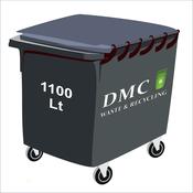 1100 Litre Reconditioned Wheelie Bin